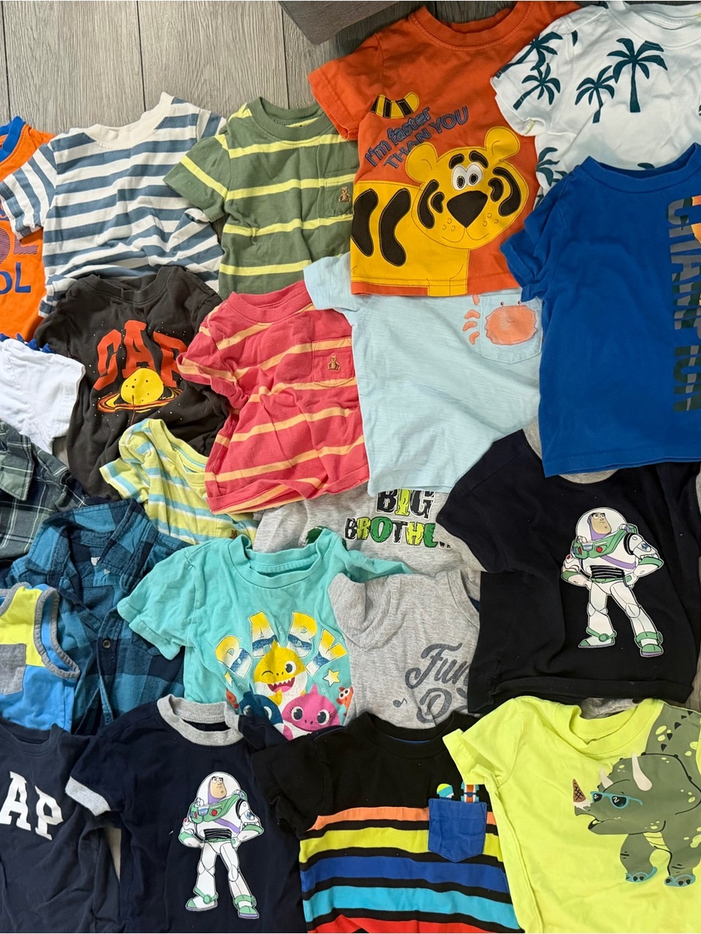 Mixed Kids T-Shirt Bundle - Assorted Colors